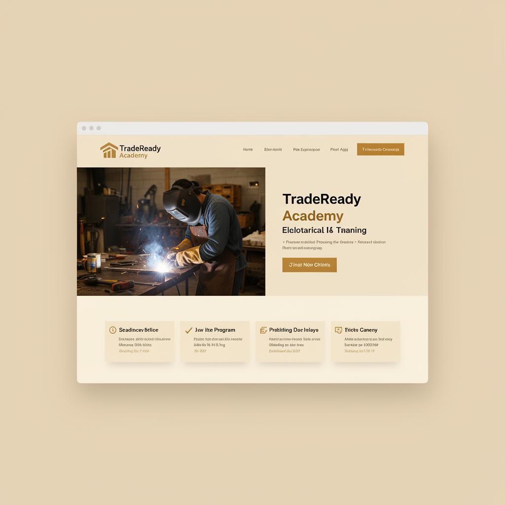 TradeReady Academy — Authority Website