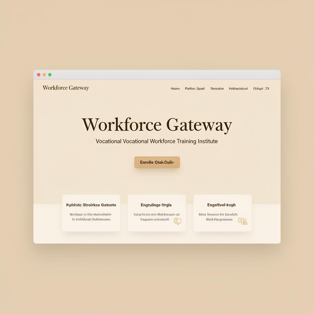 Workforce Gateway — Enrollment Redesign